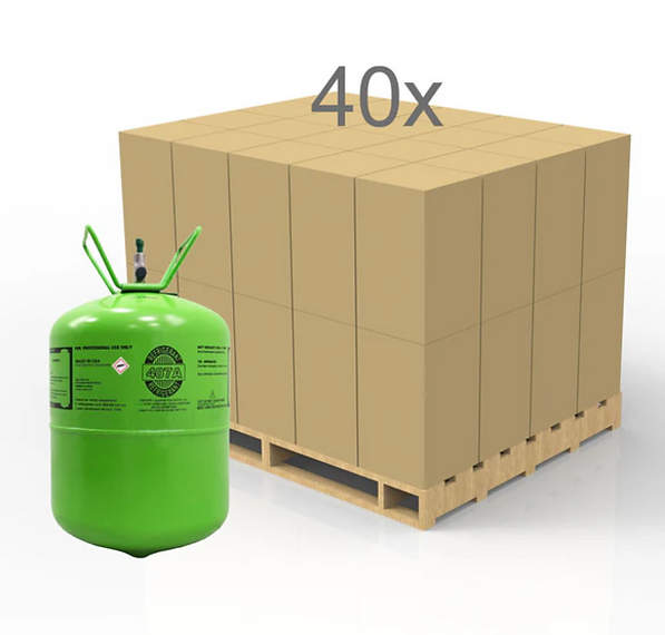 R-407A Refrigerant – 25 lb Cylinder | Factory Sealed, High-Performance