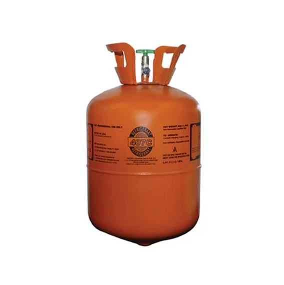 R-407C Refrigerant – 25 lb Cylinder | Factory Sealed, High-Performance