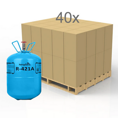 R-421A Refrigerant – 25 lb Cylinder | Factory Sealed, High-Performance