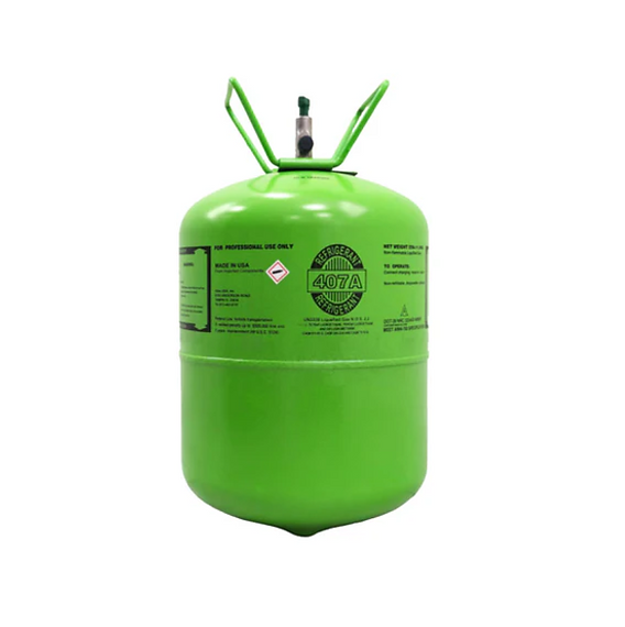 R-407A Refrigerant – 25 lb Cylinder | Factory Sealed, High-Performance