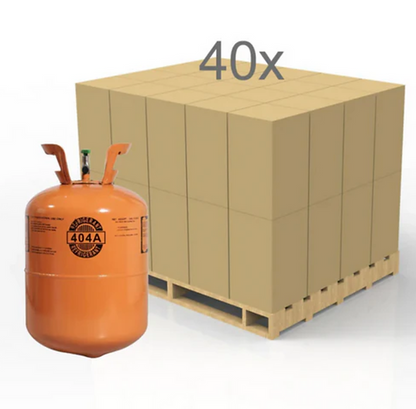 R-404A Refrigerant – 24 lb Cylinder | Factory Sealed, High-Performance